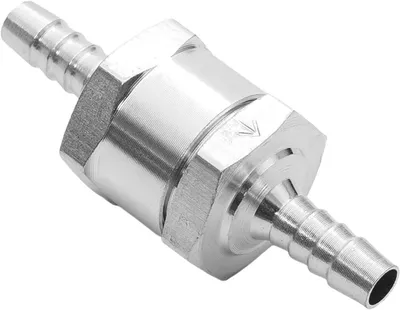 Obrázek produktu pro 8mm hliníkový zpětný ventil paliva, nízkotlaký jednosměrný ventil pro benzín/naftu