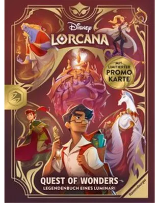 Immagine prodotto di Rennaker, J: Disney Lorcana - Quest of Wonders. Legendenbuch