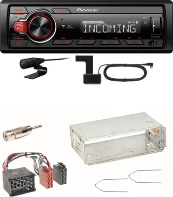 Produktbild von Pioneer MVH-330DAB Bluetooth Digitalradio Einbauset für BMW 3er E36 Z3