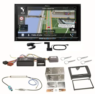 Produktbild von Pioneer AVIC-Z930DAB Navigation Bluetooth CD USB MP3 Einbauset für Audi TT 8J