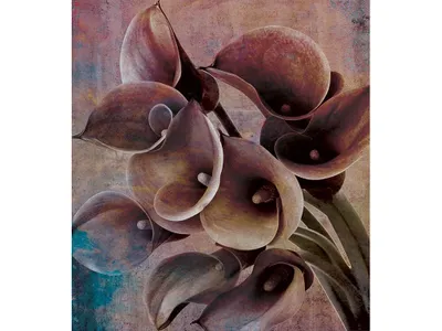 Produktbild von Fototapete - Flower Abstract II 225x250cm - Vliestapete