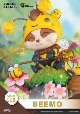 Image de League Of Legends - Figurines Beemo + Bzzziggs Set Diorama [D-Stage 119]