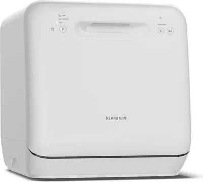 Image de Klarstein Aquatica Mini Lave Vaisselle – Compact, Sans Arrivée d’Eau, 3 Programmes, 5L, 2 Couverts, Lave Vaisselle de Table Portable, Éco, Silencieux 58dB, Idéal Petit Espace