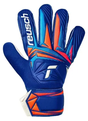 Imagen del producto de Reusch - Guantes de portero para niños "Attrakt Starter Solid" modelo SX1376 (6) (Azul)