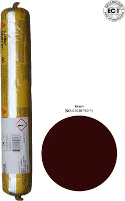 Produktbild von Sikaflex Pro 1 1K Polyurethan Dichtstoff 600ml Beutel braun