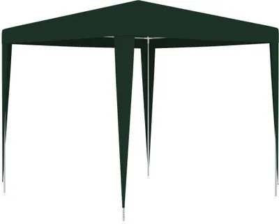 Immagine prodotto di The Living Store Tenda professionale per feste 2,5×2,5 m verde 90 g/m²