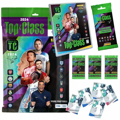 Produktbild von Top Class 2024 Super Set: Album + 3 Packets + 48-Card Fatpak + 5 Holos