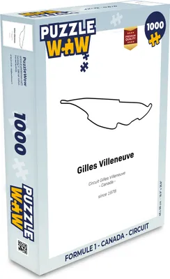 Obrázek produktu pro MuchoWow MuchoWow® Puzzle 1000 ks Formule 1 - Kanada - okruh