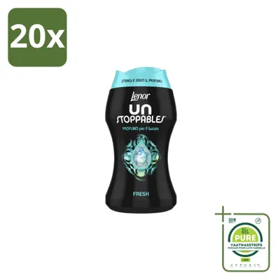 Produktbild von 20 x Lenor Unstoppables Wäscheparfüm Fresh - 140 g - Großpackung - 20 Stücke