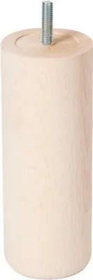 Produktbild von Tarrox Möbelfuß STICK Ø 58 x 150 mm Holz buche 1 Stück