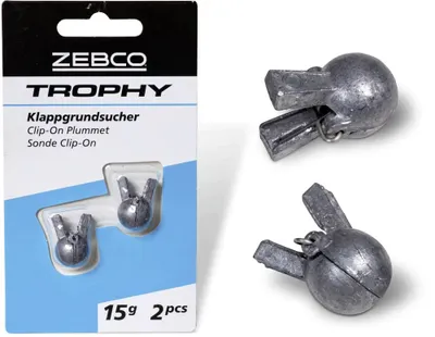 Produktbild von Zebco Klappgrundsucher 25g 2 Stück