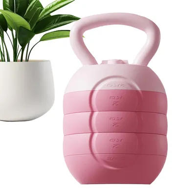Image de Kettlebell de fitness pour entraînement à domicile, avec poids réglable