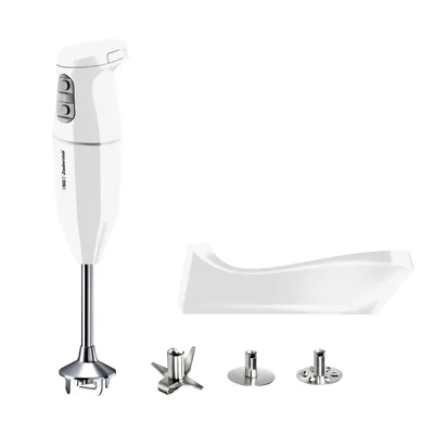 Produktbild von ESGE Zauberstab Cordless, 95100,2500 mAh Li-Ion Akku Stabmixer, Pürierstab, kabellos, bis zu 13.000 U/min, Eintauchtiefe 23 cm (weiß)