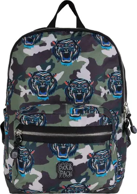 Image de Pick & Pack sac à dos de loisirs sac à dos Dangerous Cat AOP Backpack 10L Camo multicolore