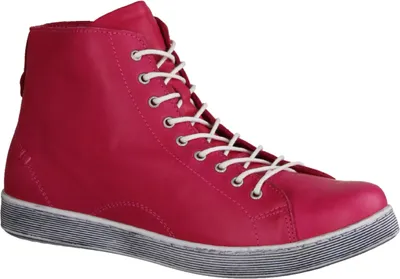 Produktbild von Andrea Conti 0341500767 Hightop Sneaker, Damenschuhe, Magenta, Leder, TOPP - Damenschuhe Top Trends, Mehrfarbig, leder