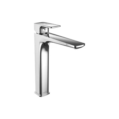 Produktbild von ECOLAM Waschtischarmatur hohe Armatur Wasserhahn Badarmatur Keria Chrom Modern Design