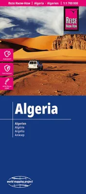 Zdjęcie produktu dla Mapa podróżnicza Algieria, Tunezja – Algeria, Tunisia (1:1 700 000)
