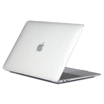 Produktbild von Schutzhülle für Apple MacBook NEO 13" (18 Pro) 2026 Hülle Case Hardcase 2-Teilig A3404 Tasche Etui Rutschfeste Gummifüße - Transparent