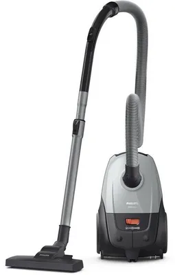Image de Aspirateur avec sac Philips série 2000, XD2142/12, 800 W, 3 L, filtre HEPA, 77 dB, gris clair