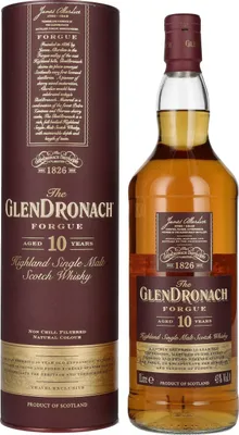 Produktbild von GlenDronach 10 Years Forgue + Box 1000ml 43% Vol.
