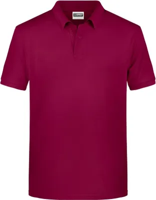 Produktbild von Men's Basic Polo Klassisches Poloshirt wine, Gr. S