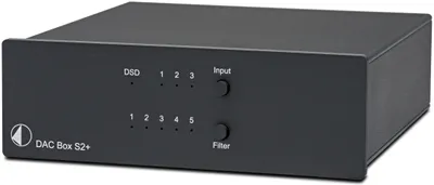 Produktbild von Pro-Ject DAC Box S2 +, USB Typ-B, Toslink, 5 V, 220 - 240 V, 50 Hz, 103 mm