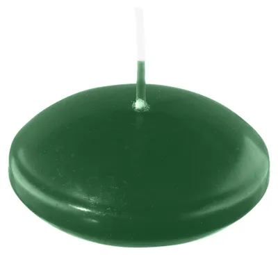 Produktbild von Schwimmkerzen Fairway Grün 32 x Ø 80 mm, 8 Stück
