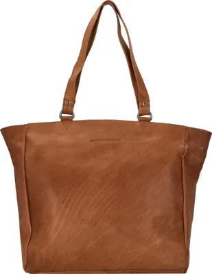 Produktbild von The Chesterfield Brand echt Leder Damen Shopper Handtasche Schultertasche Berlin cognac