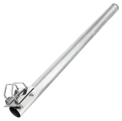 Produktbild von SkyRevolt Balkonhalter 80cm Ø 60mm Stahl Mast für Geländer Mast-Verlängerung SAT