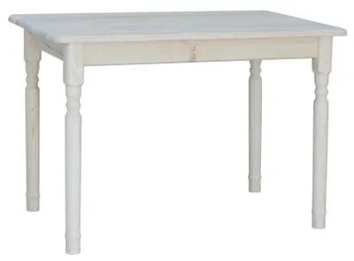 Obrázek produktu pro Stůl II z neošetřeného masivního borovicového dřeva 130 x 70 cm