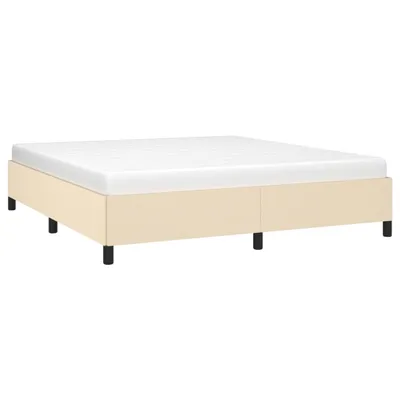 Immagine prodotto di vidaXL Struttura letto senza materasso crema 180x200 cm in tessuto