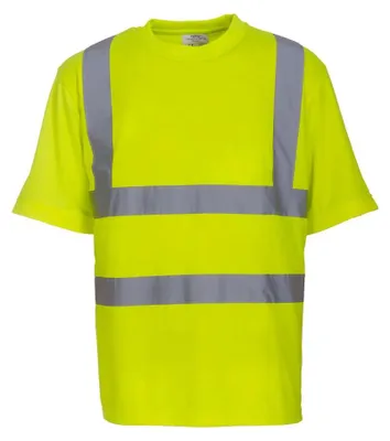 Produktbild von Yoko - "Fluo" T-Shirt für Herren FK2669 (4XL) (Gelb)