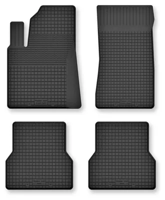 Obrázek produktu pro Gumové vaničkové autokoberce pro: SsangYong Rexton III 2013- SUV černé 4 ks
