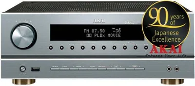 Produktbild von Akai AS005RA-750B, 25 W, 5.1 Kanäle, Surround, 4 Ohm, 200 W, AM, FM