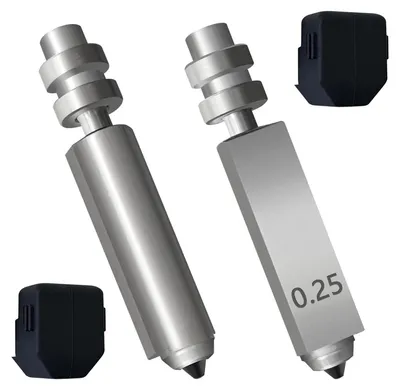 Düsenset 0,25 mm für Anycubic Kobra X, gehärteter Stahl, 2 Stück