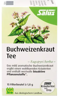 Produktbild von Salus Buchweizenkraut Tee, 15 St. Filterbeutel