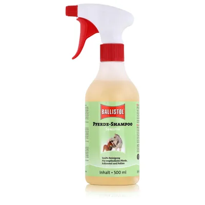 Zdjęcie produktu dla Ballistol Horse Shampoo Sensitive 500ml - Delikatne oczyszczanie (1 opakowanie)