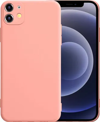 Produktbild von Apple iPhone 12 Round Edge TPU Case Rosa