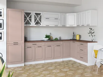 Obrázek produktu pro Rohová kuchyňská linka SINGRID - Bílá + kobe