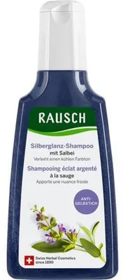 Produktbild von RAUSCH Salbei Silberglanz-Shampoo 200ml, 200 ml, Shampoo, Natürlich/Natur, Unisex, Blond, Gefärbtes Haar, Graues Haar, Blond, Grau, Silber