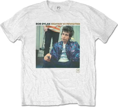 Produktbild von Bob Dylan Highway 61 Revisited White L T-Shirt