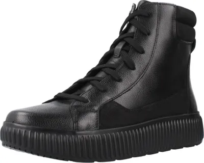Produktbild von GEOX Boots GRAISY, Glattleder, Schwarz, Damen