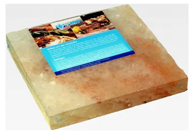 Produktbild von Gourmet Salzstein für BBQ (20x20x2,5cm)