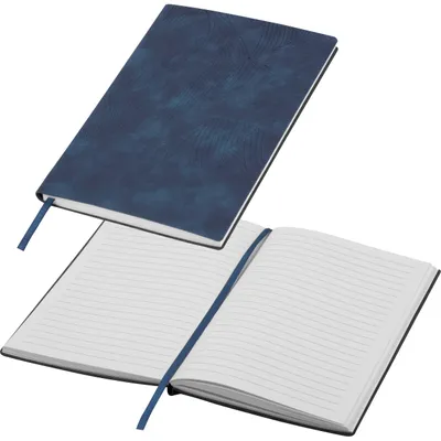 Produktbild von Notizbuch / flexibel / DIN A5 / 200 linierte Seiten / Farbe: dunkelblau