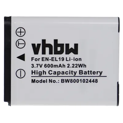 Produktbild von vhbw 1x Akku kompatibel mit Sony Cybershot DSC-RX0 Ultra Kamera (600mAh, 3,7V, Li-Ion)