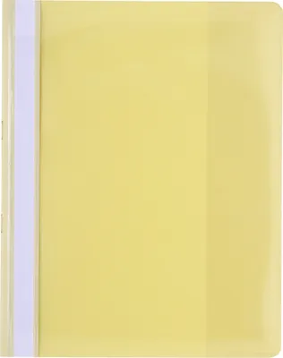 Produktbild von Exacompta 10x Schnellhefter A4 aus PVC 220µ - Gelb - 439904B