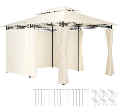 Produktbild von tectake® Gartenpavillon Emine 4 x 3 m