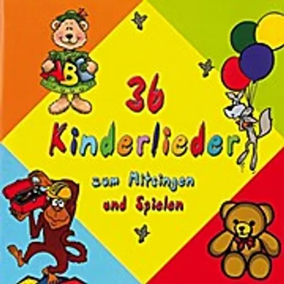 Produktbild von Various: 36 Kinderlieder zum Mitsingen und Spiele