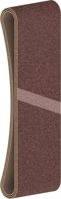 Image de jeu de 3 bandes abrasives 75 x 508 mm. Jeu de bandes abrasives 75 x 508 mm, 100