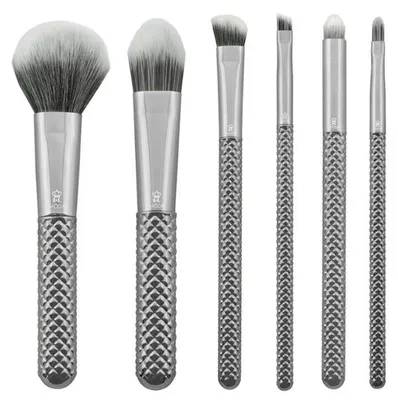 Immagine prodotto di Set di pennelli cosmetici Argento metallizzato